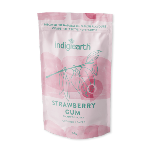 Indigiearth-Strawberry-Gum-Ground-Leaves